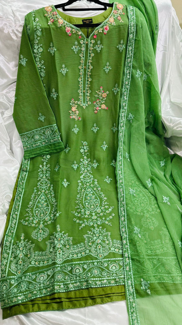 Inspired chiffon - shirt dupatta