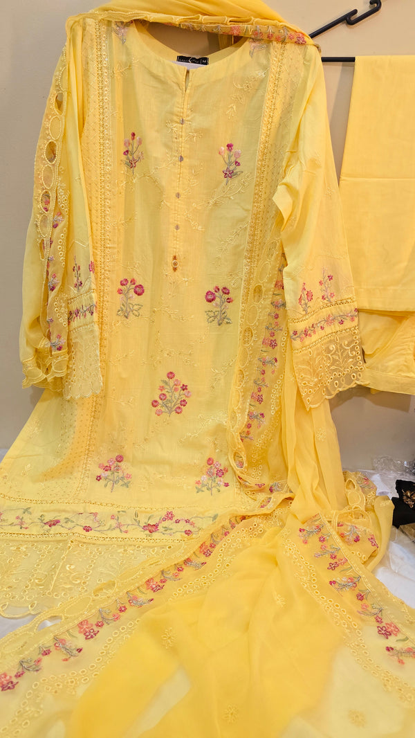 Casual summer - 3pc - yellow