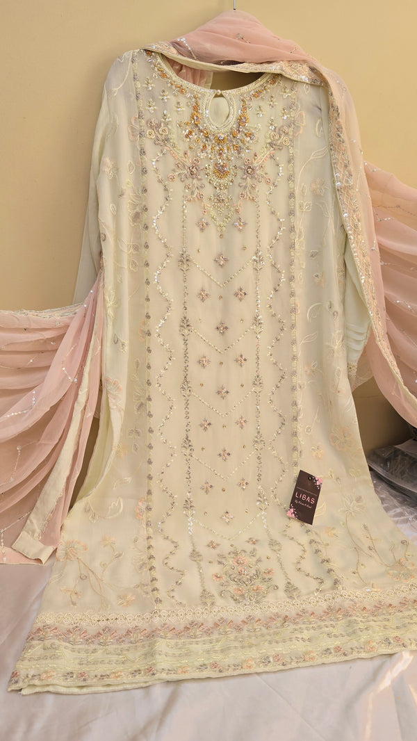 AN-Chiffon 3pc- mint white